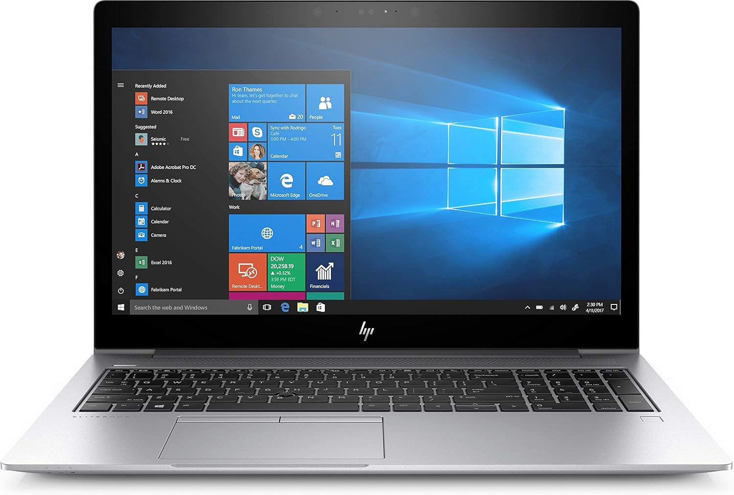 صفحه‌نمایش با پوشش ضد تابش نور لپ‌تاپ HP EliteBook 850 G5