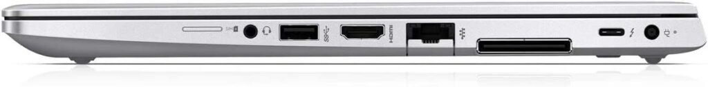 پورت‌های متنوع لپ‌تاپ HP EliteBook 850 G5 شامل USB-C و HDMI