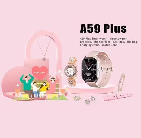 ساعت هوشمند A58 Plus نمایشگر تمام صفحه