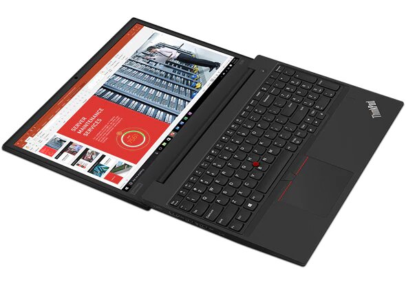صفحه‌کلید لپ‌تاپ Lenovo ThinkPad E590 با طراحی ارگونومیک