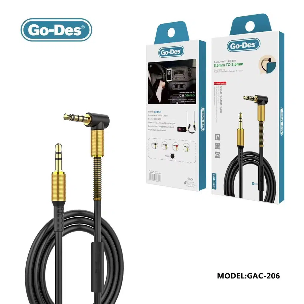آداپتور صوتی Go-Des برای گیمینگ و چندرسانه‌ای مدل GAC-206