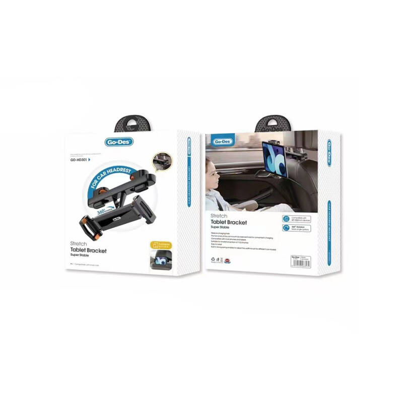 بسته‌بندی اورجینال نگهدارنده گوشی خودرو Go-Des GD-HD301