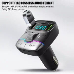 GO-DES GD-BT39؛ پخش‌کننده FM، شارژر سریع PD و بلوتوث در یک دستگاه