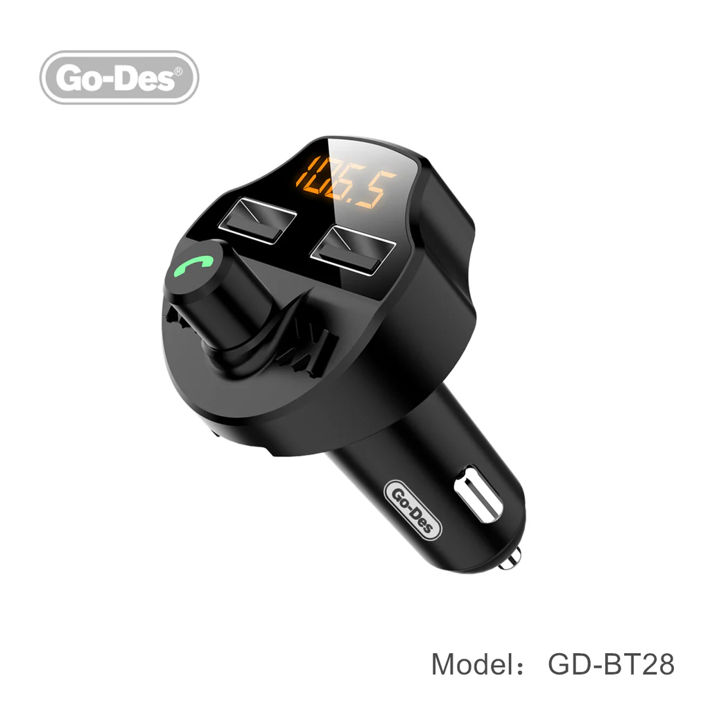 صفحه نمایش LED دستگاه پخش خودرو Go-Des مدل GD-BT28