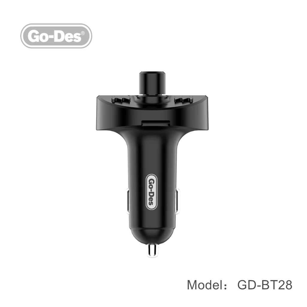 فرستنده اف‌ام بلوتوثی خودرو Go-Des GD-BT28 با دو پورت USB