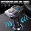 پخش‌کننده بلوتوث ماشین GO-DES GD-BT39 با قابلیت FM و درگاه USB-C
