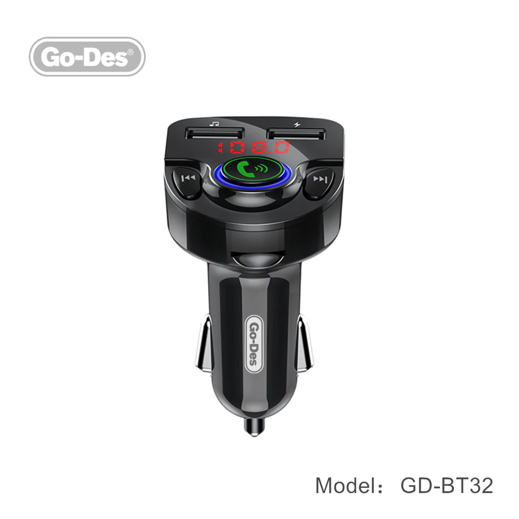 اتصال موبایل به ضبط خودرو از طریق بلوتوث Go-Des GD-BT32