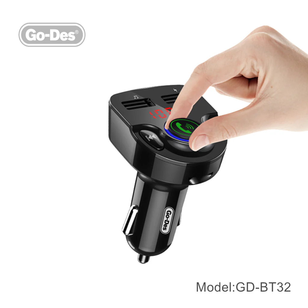 اتصال موبایل به ضبط خودرو از طریق بلوتوث Go-Des GD-BT32