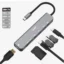 کار با هاب چندمنظوره USB-C مدل GD-6831 در محیط کاری