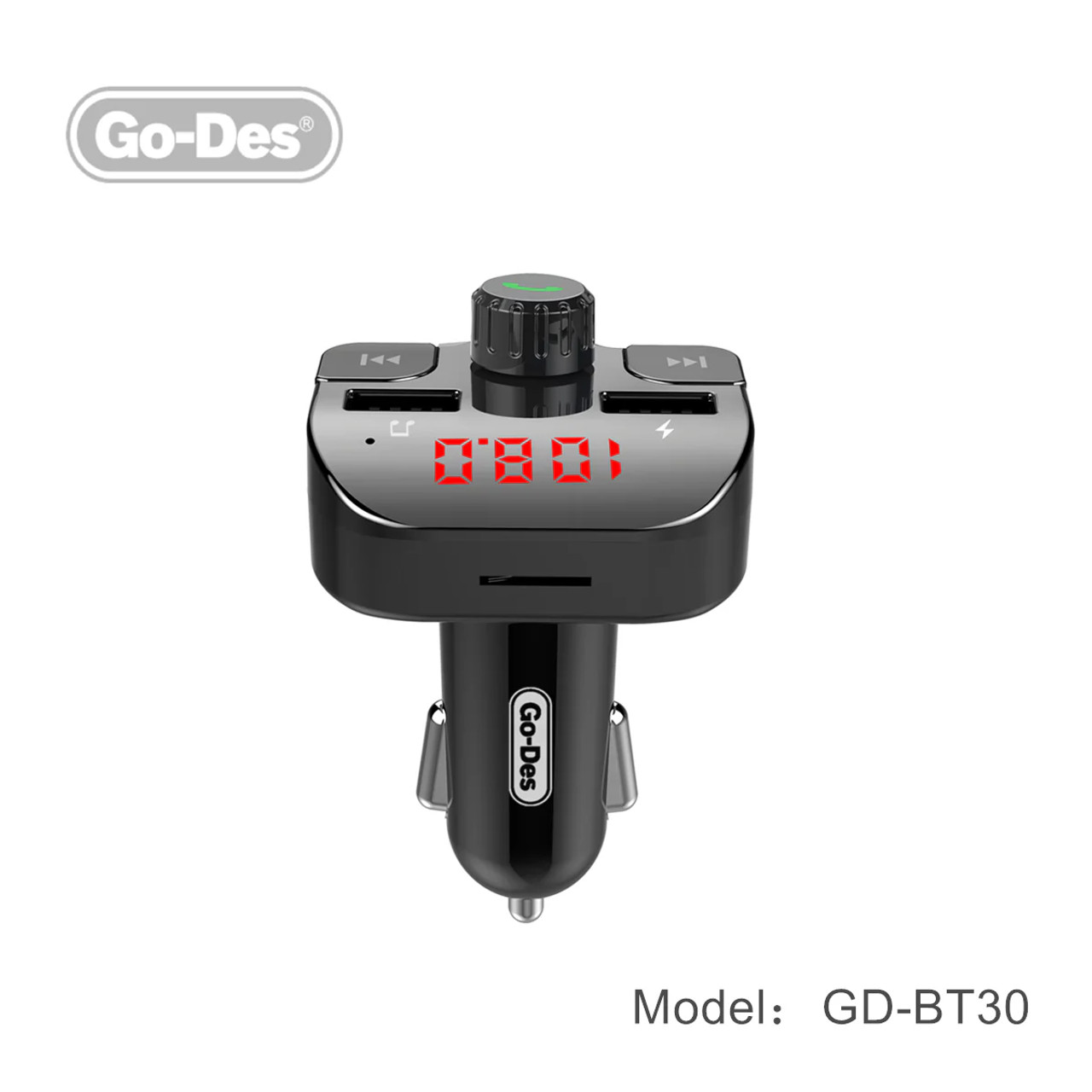 شارژ هم‌زمان دو دستگاه با USB شارژر Go-Des