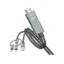 کابل HDMI همه‌کاره 5 در 1 Go-Des مدل GD-8296 | مناسب برای لپ‌تاپ، موبایل، تلویزیون