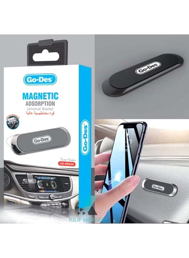 Go-Des GD-HD636 پایه نگهدارنده مغناطیسی گوشی نصب‌شده روی داشبورد