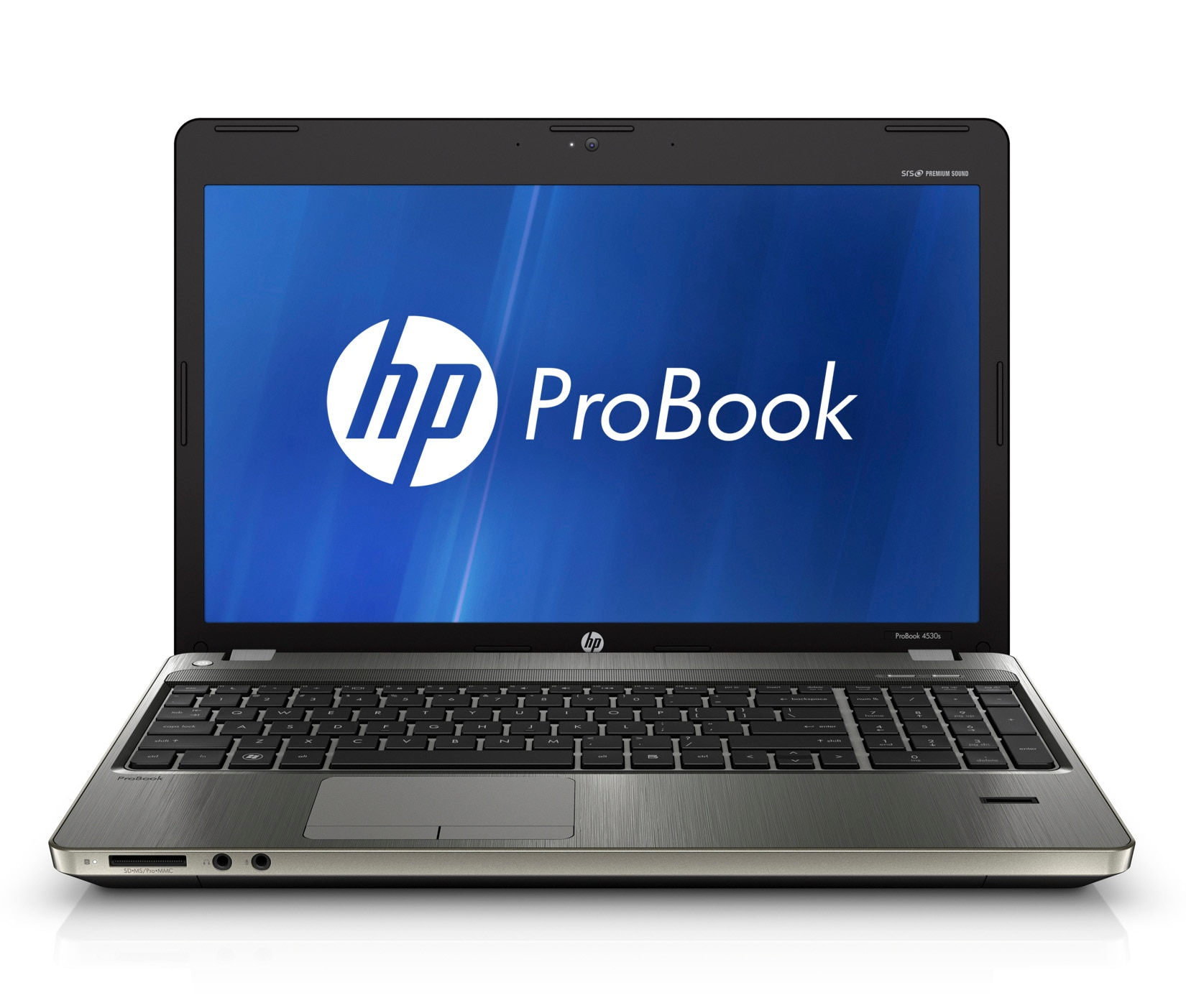 لپ‌تاپ HP ProBook 4530s در حال اجرای ویندوز 10 پرو
