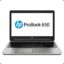 نمای باز لپ‌تاپ HP ProBook 650 G1 هنگام روشن بودن