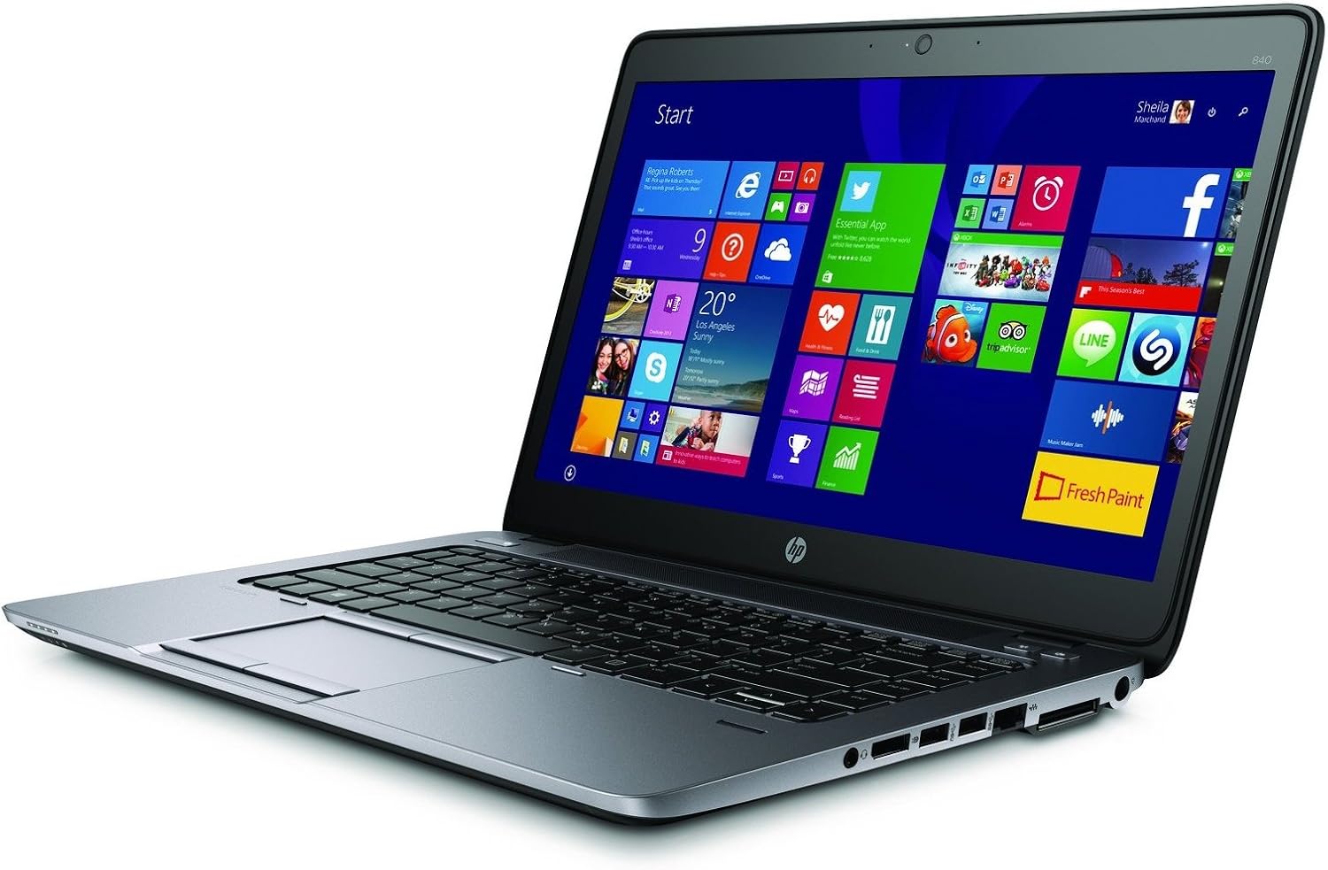 لپ‌تاپ سبک و مقاوم HP EliteBook 840 G2 مناسب کارهای اداری