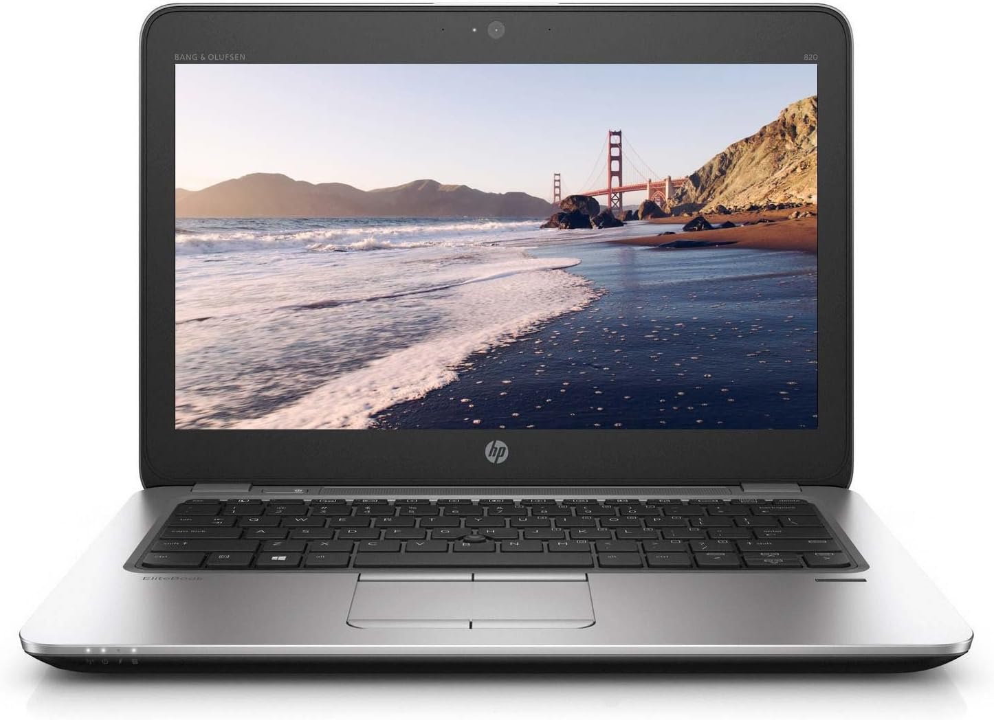 نمای جلوی لپ‌تاپ HP EliteBook 820 G3 با صفحه 12.5 اینچ