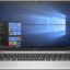 تصویر جلوی لپ‌تاپ HP EliteBook 830 G7 با طراحی باریک و وزن سبک