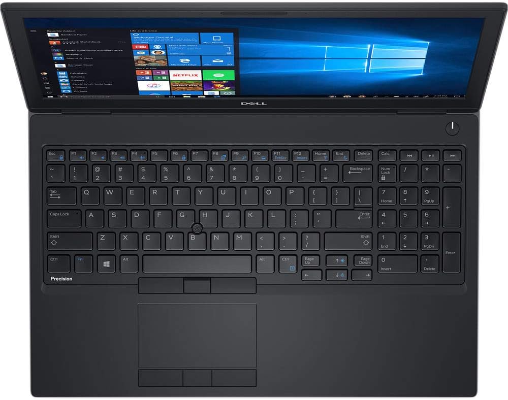 صفحه‌کلید لپ تاپ Dell Precision 7530 مناسب برنامه‌نویسی و طراحی