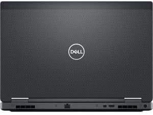 پشت لپ تاپ Dell Precision 7530 با لوگوی DELL