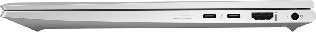 پورت‌های USB-C و HDMI در لپ‌تاپ HP EliteBook 830 G7