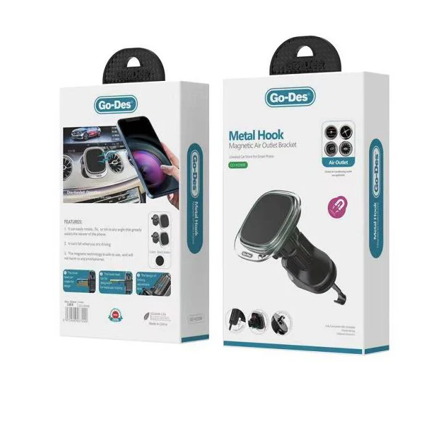 خرید پایه نگهدارنده مغناطیسی Go Des GD-HD908 با بدنه آلومینیومی و چرخش ۳۶۰ درجه