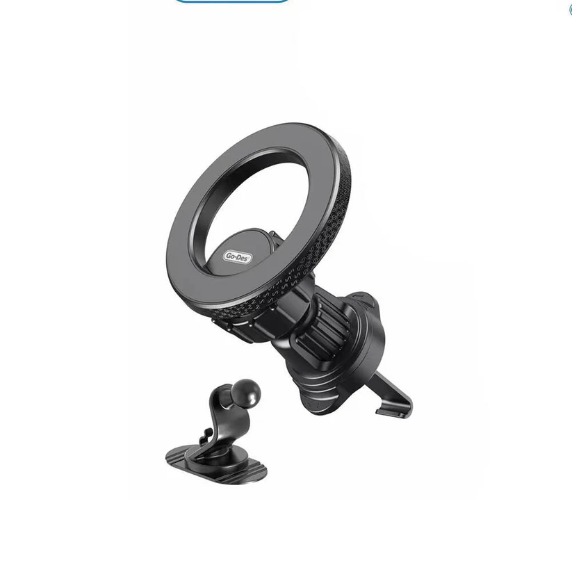 پایه نگهدارنده Go Des GD-HD318 M-safe نصب شده روی داشبورد
