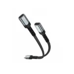 کابل Go Des GD-UC075 تایپ‌سی 2in1 طوسی