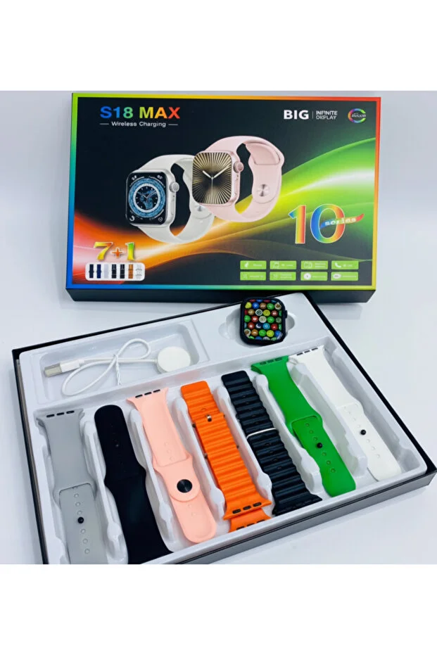 ساعت هوشمند S18 Max Series 10 با نمایشگر بزرگ