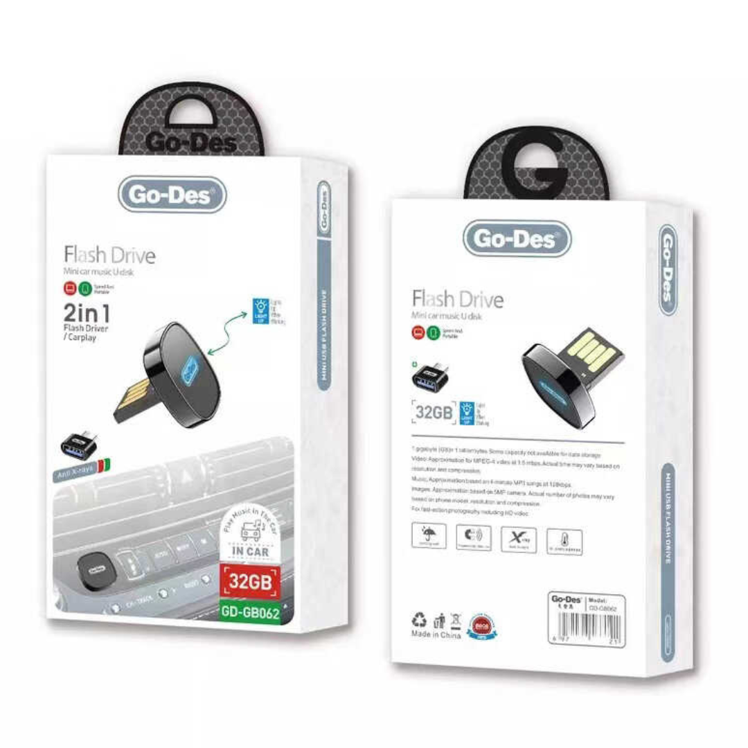 Go Des GD-GB062 OTG Flash, فلش مموری کوچک و قابل حمل