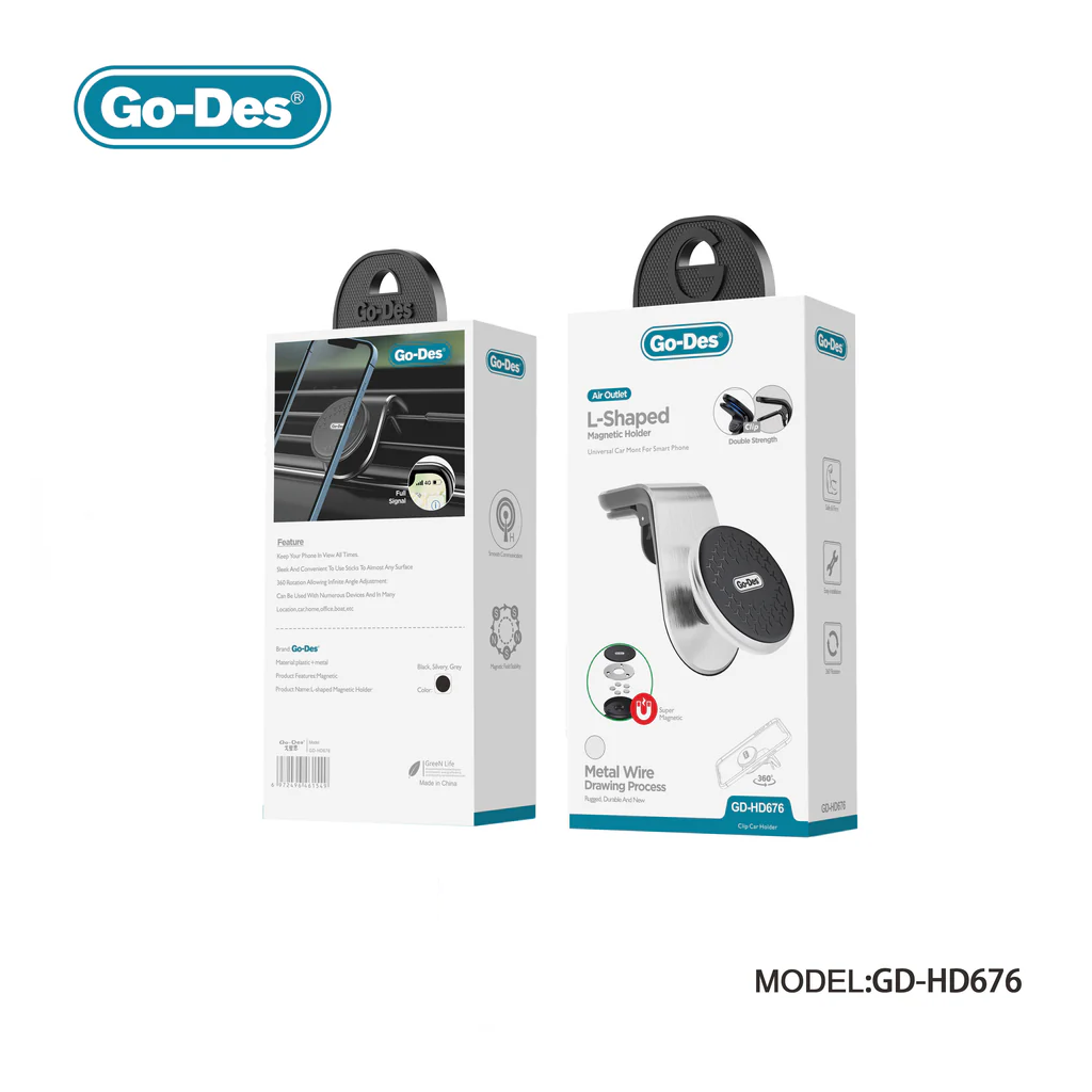 Go-Des GD-HD676 Magnetic Car Mount