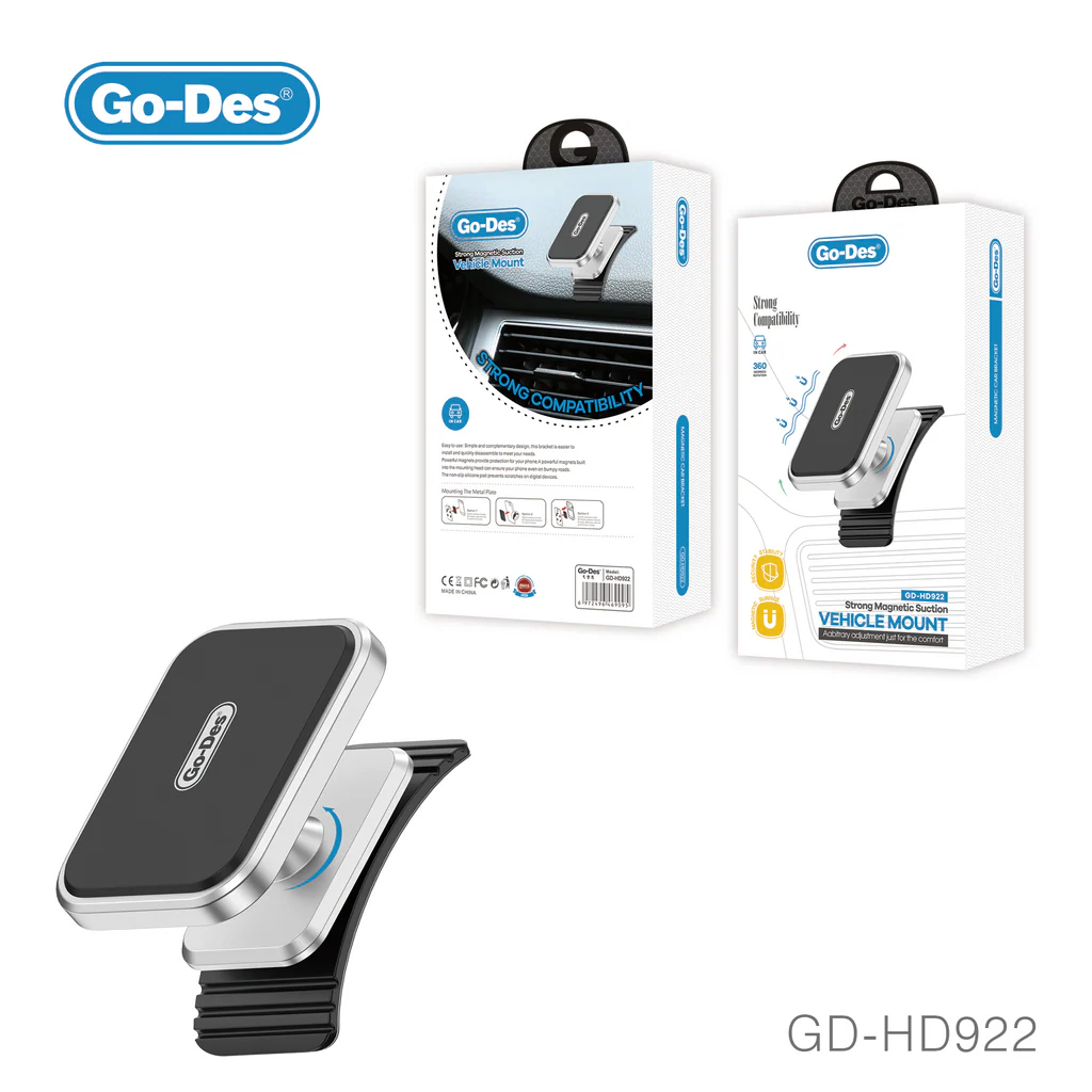 Go-Des GD-HD922 Magnetic Vehicle Phone Holder