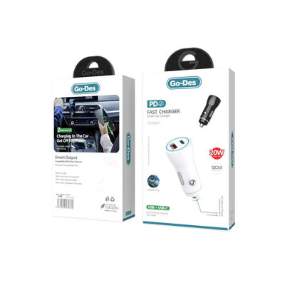 Go Des GD-QC2016 Fast Car Charger