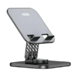 استند تبلت و آیپد Go-Des GD-HD776 با پایه چرخان 360 درجه، بازوی دو مفصلی قابل تنظیم و طراحی تاشو مناسب استفاده رومیزی در خانه و محل کار