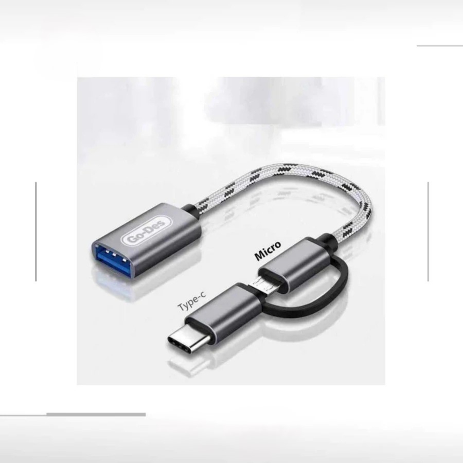 تبدیل Micro USB و Type-C OTG گو دس