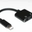 خرید مبدل لایتنینگ 2 در 1 Go-Des GD-UC026 تبدیل Lightning به AUX و شارژ همزمان آیفون مارکت7