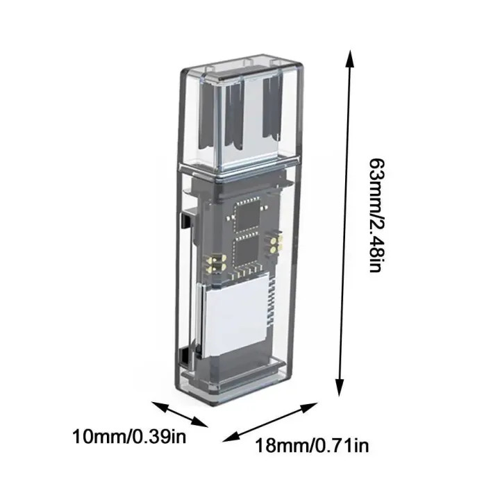 خرید کارت خوان Go-Des GD-DK002 رم ریدر Type-C و USB