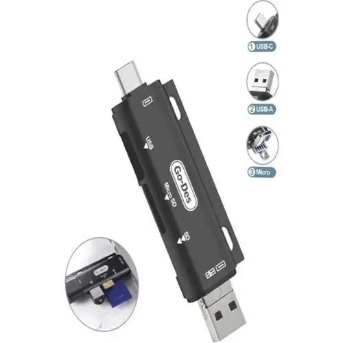خرید کارت خوان OTG گو-دس GD-DK108