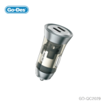 شارژر فندکی Go-Des GD-QC2029 دو پورت USB-C