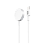 شارژر مغناطیسی Go-Des GD-UC591 مخصوص Apple Watch با کابل USB-C، طول 1 متر، محافظت حرارتی و طراحی سبک برای شارژ ایمن و سریع ساعت هوشمند اپل.