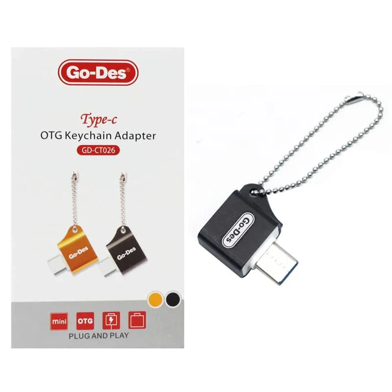 مبدل OTG تایپ سی Go-Des GD-CT026