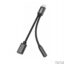 مبدل Type-C به AUX و شارژ همزمان گو-دس مدل Go-Des GD-UC033 2-in-1 Audio & Charging Adapter