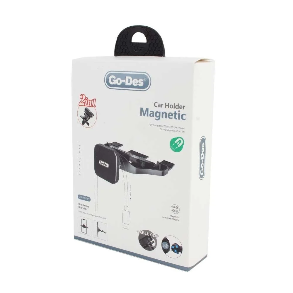 نگهدارنده مغناطیسی گوشی موبایل Go-Des GD-HD735