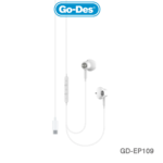هدفون USB-C Go-Des GD-EP109 ضدآب IPX6