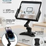 پایه نگهدارنده تبلت و موبایل رومیزی Go-Des GD-HD329 استند چند مفصلی حرفه‌ای با تنظیم زاویه
