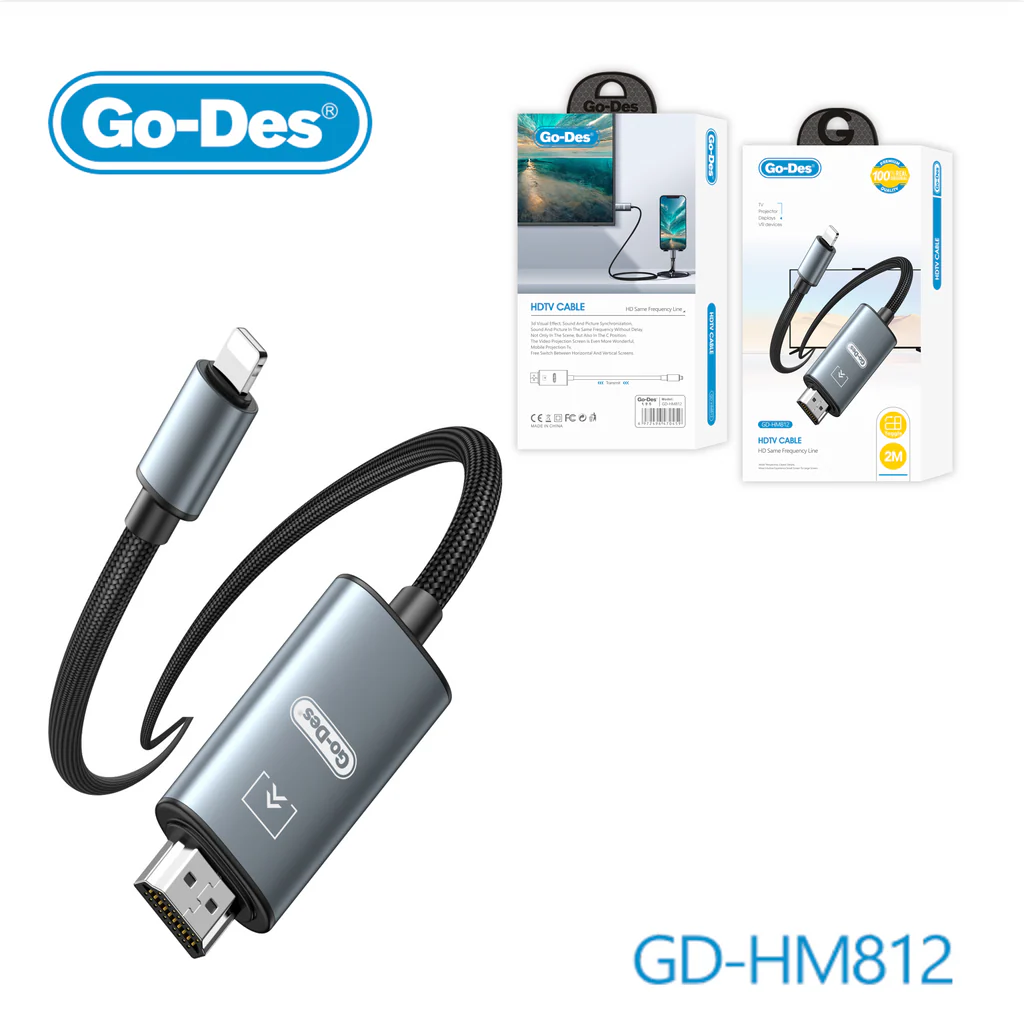 کابل Lightning به HDTV گو دس GD-HM812