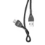 کابل شارژ و انتقال اطلاعات Go-Des GD-UC510 با رابط USB به Micro USB، پشتیبانی از شارژ سریع 2.4 آمپر، ولتاژ 9.5 ولت، روکش نایلونی ضد گره، انتقال اطلاعات پایدار و طول 1 متر، مناسب انواع دستگاه‌های مجهز به Micro USB.