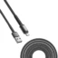 کابل شارژ و انتقال اطلاعات Go-Des GD-UC559M با رابط USB به Micro USB، طول 3 متر، پشتیبانی از شارژ سریع 3 آمپر، انتقال اطلاعات 480Mbps، روکش نایلونی بافته شده مقاوم و کانکتورهای آلومینیومی، مناسب انواع دستگاه‌های مجهز به Micro USB.