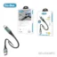 کابل شارژ و انتقال داده Go-Des GD-UC538TC با رابط USB به Type-C، پشتیبانی از شارژ سریع 5 آمپر، روکش نایلونی بافته شده مقاوم، انتقال اطلاعات پرسرعت و طول 1.2 متر، مناسب انواع گوشی‌ها و دستگاه‌های USB-C.