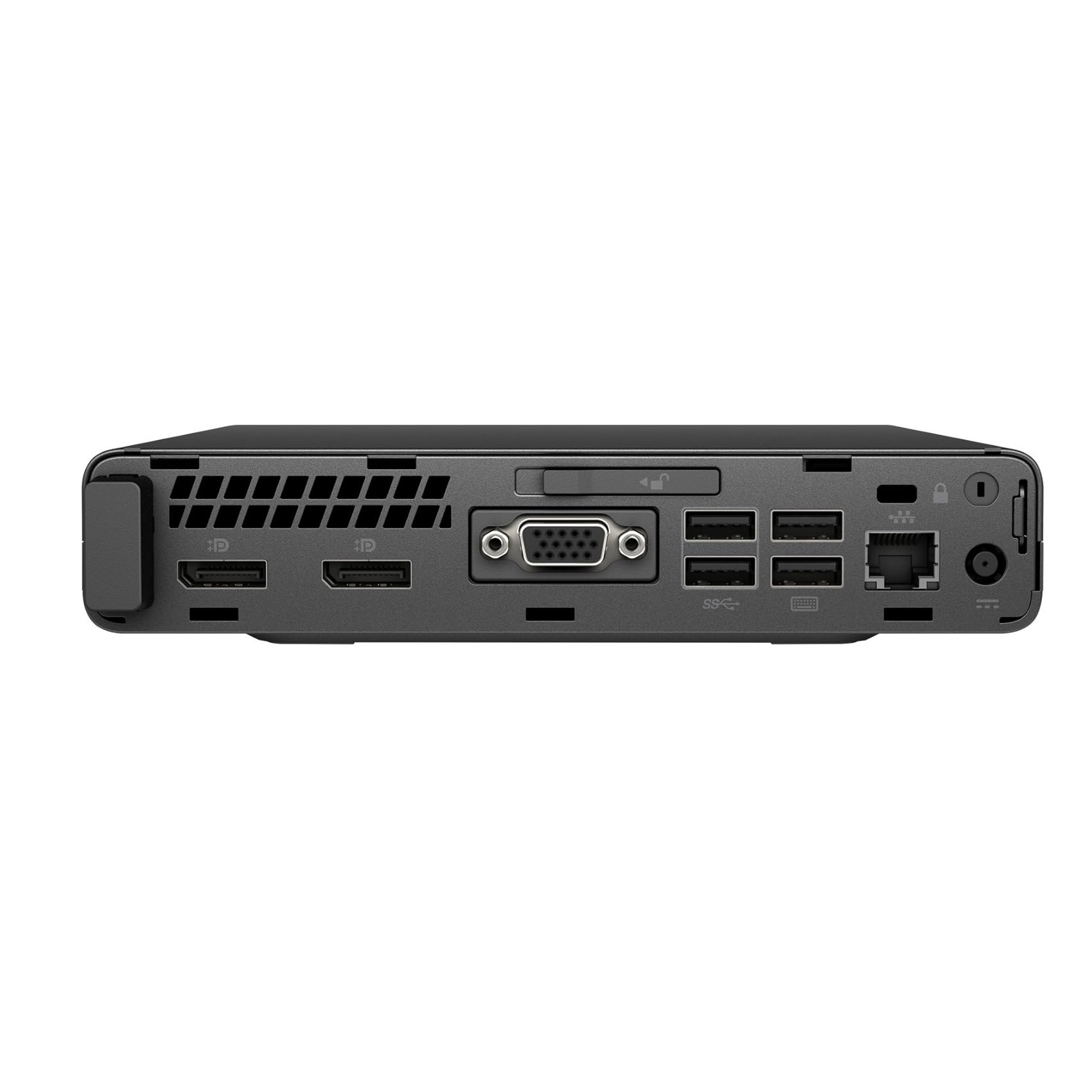 نمای پشت HP EliteDesk 800 G3 Mini